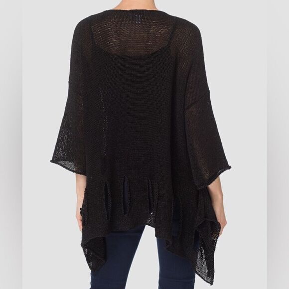 JOSEPH RIBKOFF Tunic Style Knit Handkerchief Hem Top Size S/M - Picture 2 of 7